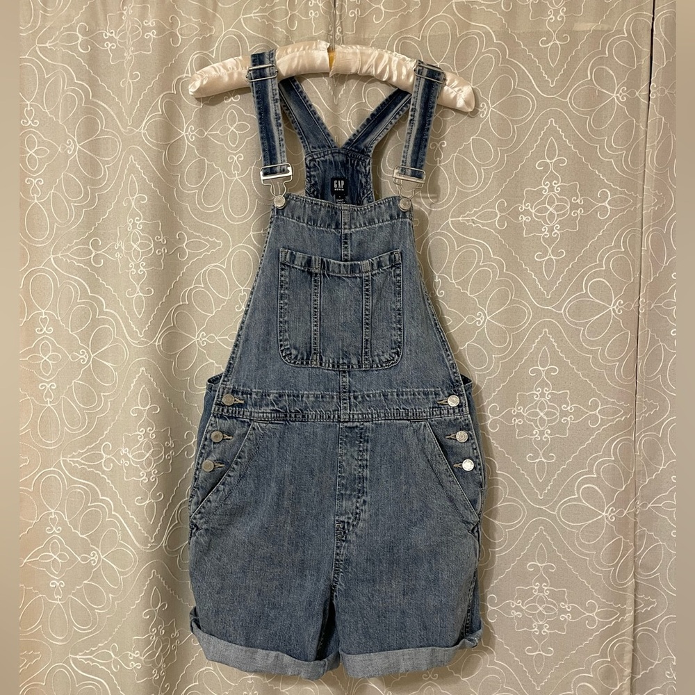 GAP Denim Short Overalls size S